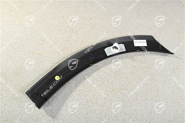 Wide Wheel Arch, Front Wing / Fender moulding, Satin Black, parking assistant, R