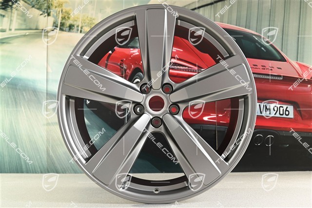 21" felga "Exclusive Sport Design" 9,5J x 21 ET27, platinum satynowy półmat