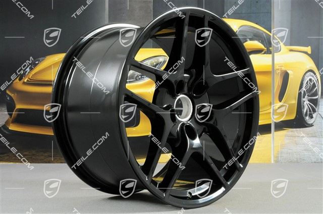 19" felga Carrera S II, 11J x 19 ET51, czarny połysk