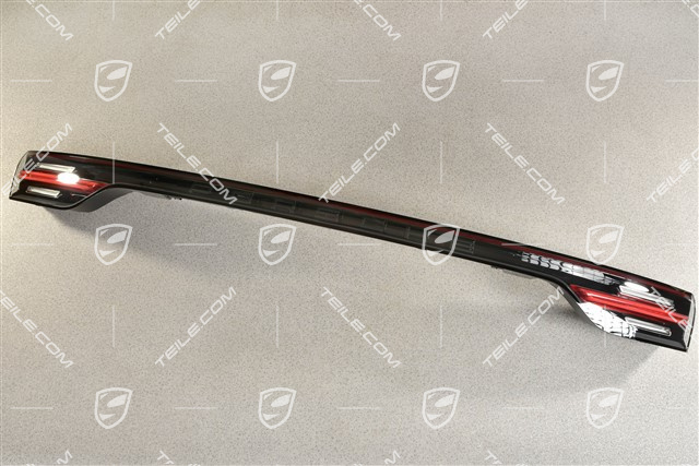 Heckleuchte Abschlussblende / Heckblende mitte, Schriftzug in Schwarz