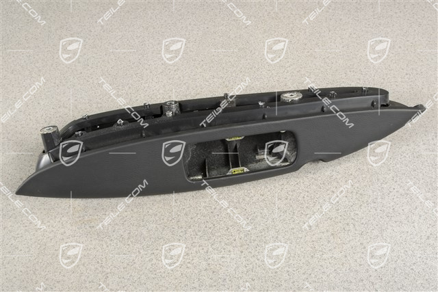Armlehne, Vorne, Kunstleder, Schwarz, L