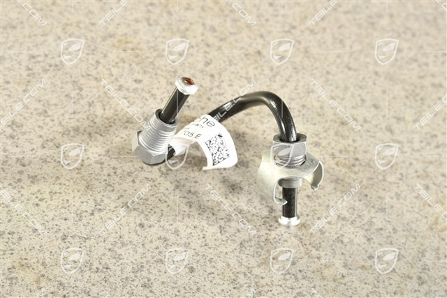 Brake line, rear axle, L