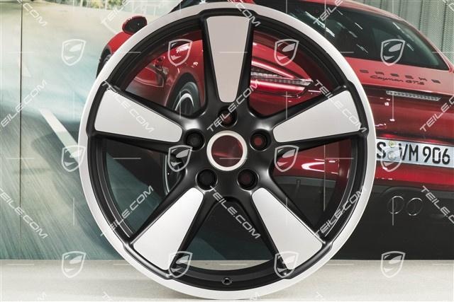 20-inch wheel Sport Classic "50 years 911", 11,5J x 20 ET48, in black satin matt