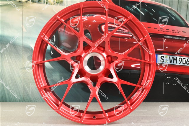 20" GT3RS Felge, 10J x 20 ET45, Pyro Red