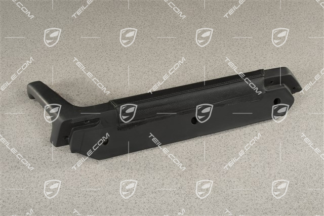 Podłokietnik drzwi, Skóropodobny, Czarny, R