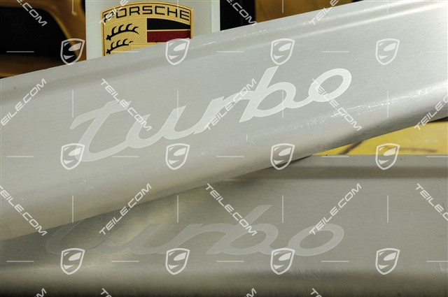 Einstiegleiste "Turbo", Edelstahl, L+R