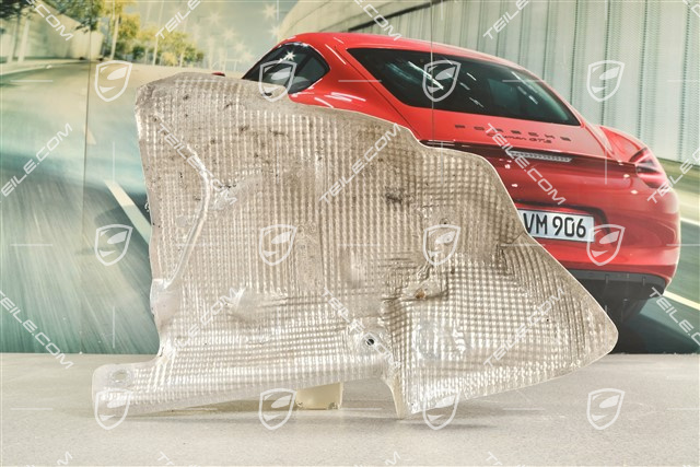 Heat protection / shield, lateral, C4 GTS, L