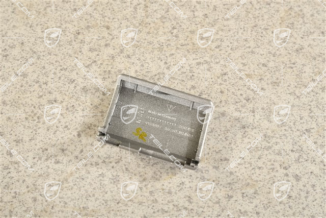 Cup holder cover / Dashboard trim Volcano Grey, RHD, R