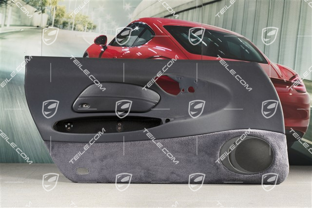 Türverkleidung, Kunstleder, mit Airbagblende, Klangpaket, Metropolblau, L
