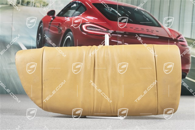 Rear / back seats, Lumbar support, Draped leather, Savanna beige, Convertible, L