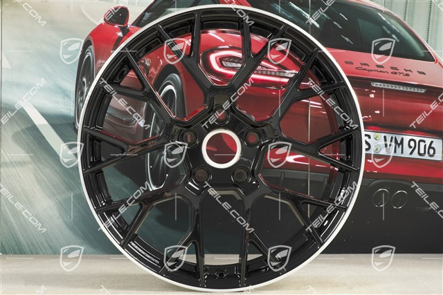 20-inch RS Spyder wheel rim, 8,5J x 20 ET53, black high gloss