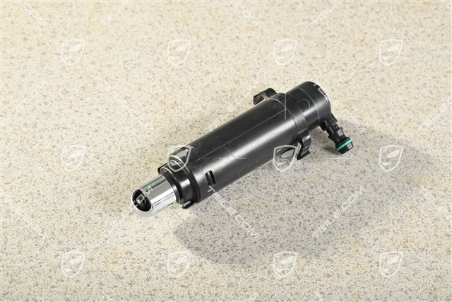 Complete nozzle for headlight washer system, Facelift 09-, L=R