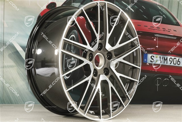 20" Felga Turbo V, 8,5J x 20 ET50, Titan