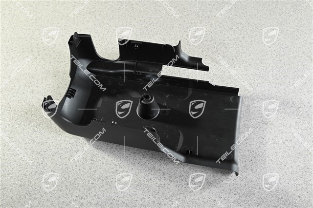 Housing for steering column, mechanically adjustable, Black