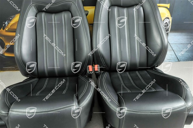 GranTurismo, Sitze, el. einstellbar, Leder, Schwarz, Satz (L+R)