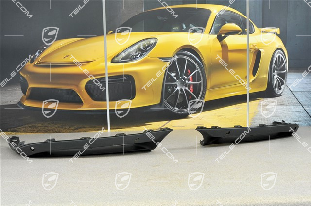 Rear bumper LOWER COMPRISING (L+R), with PDC sensor holes