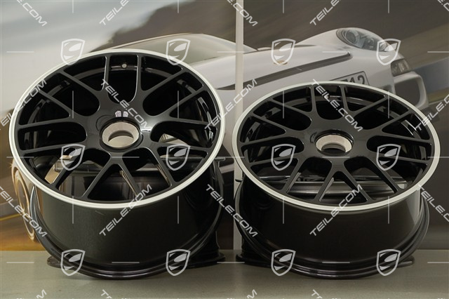 19" Felgensatz RS SPYDER / Turbo Facelift, Zentralverschluss, Sondermodell 911 Carrera GTS, 8,5J x 19 ET56 + 11J x 19 ET51