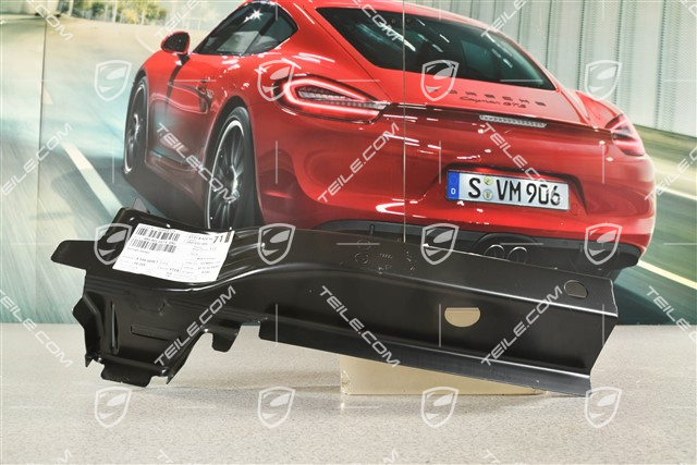 Reserveradmulde Querträgerverstärkung hinten, L
