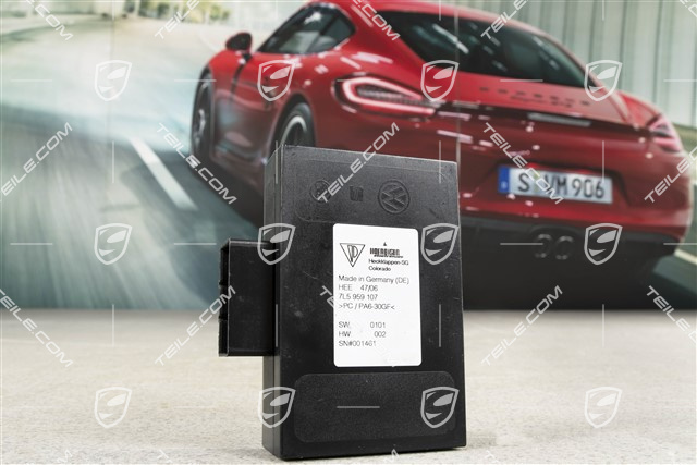 Rear lid / tailgate power closing control unit