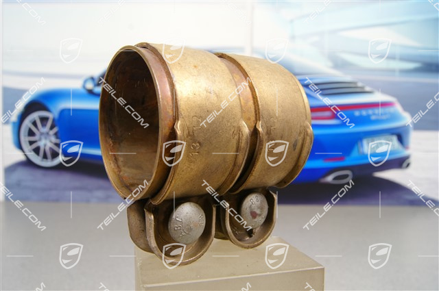 Exhaust system clamping sleeve / clamp / fitting