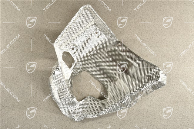 Heat shield for main exhaust muffler, R