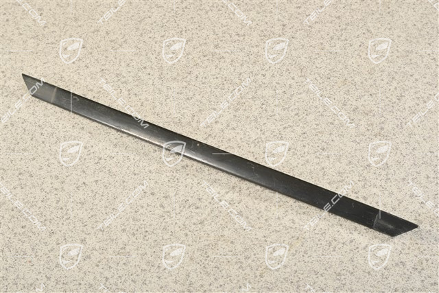 Seitenscheibe Zierleiste, schwarz, Coupe, L