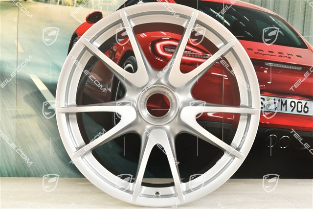19-inch GT3 RS wheel, central locking, 12J x 19 ET48, silver