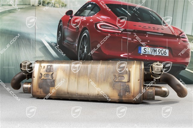 Schalldämpfer Mitte, Carrera S/4S, 3.0L 309KW