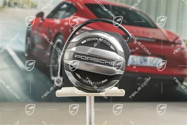 Exclusive Design Tankdeckel, Aluminium-Optik