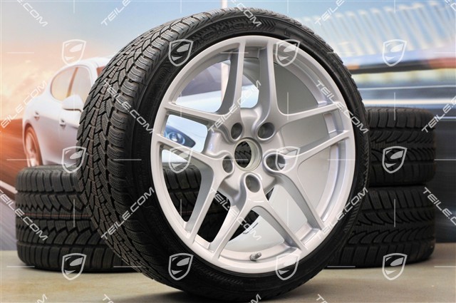 19" Winterräder, Carrera S II, Felgen 8J x 19 ET57 + 11J x 19 ET 51 + NEUE Winterreifen 235/35 R19 + 295/30 R19, RDK-Sensoren 433MHz