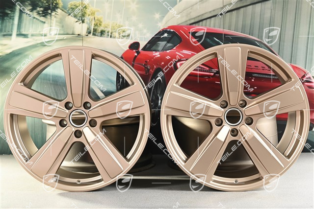 22" Felgensatz Cayenne Exclusive Design Sport, 10J x 22 ET48 +11,5J x 22 ET61, neodyme
