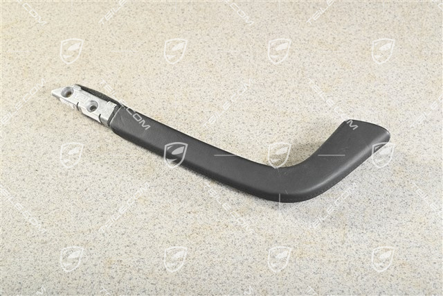 Grab handle centre console, smooth leather Black, L