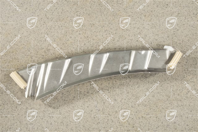 Turbo, Rear bumper Heat protection / heat shield, lower, L