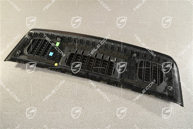 Ventilation grille / rear lid, black matt