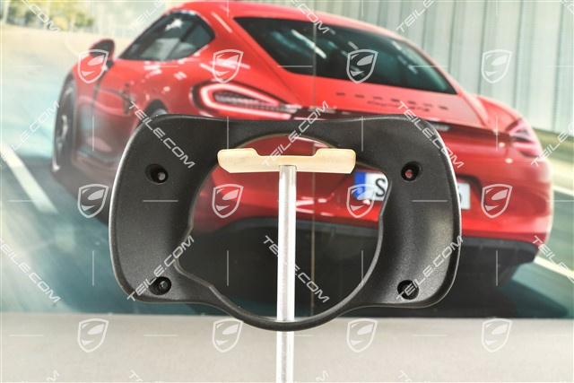 Steering column housing / cover, Black Satin