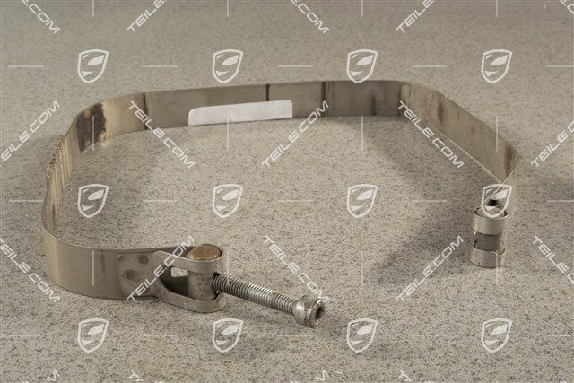 Exhaust muffler clamp