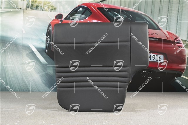 Notsitzkissen, Coupe/Targa, Leder, schwarz, R