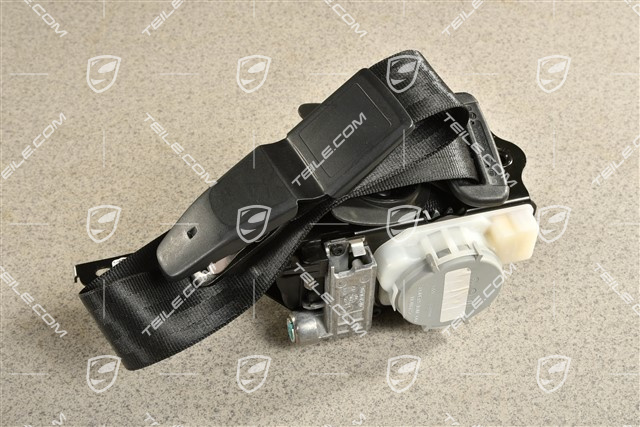 Seat belt, front, black, USA, L