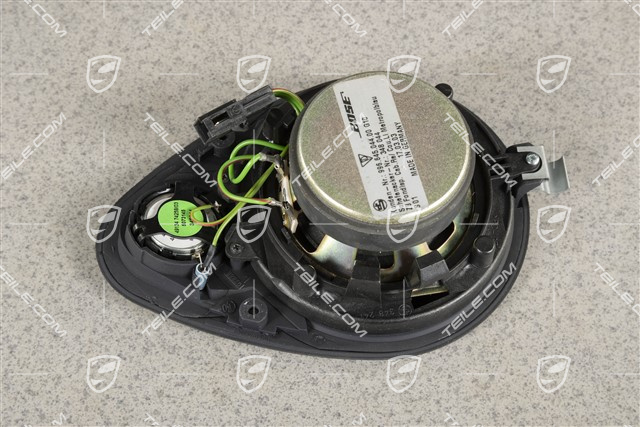 Rear loudspeaker, Metropole blue, Bose sound package, Coupe/Targa L / Cabrio R