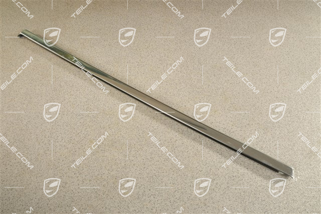 Listwa ozdobna z uszczelką, pakiet aluminium, drzwi tylne, L