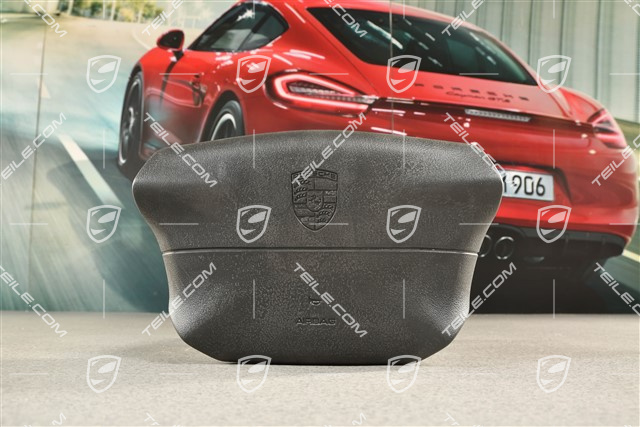 Airbag, 4-Speichen, Kunststoff, schwarz