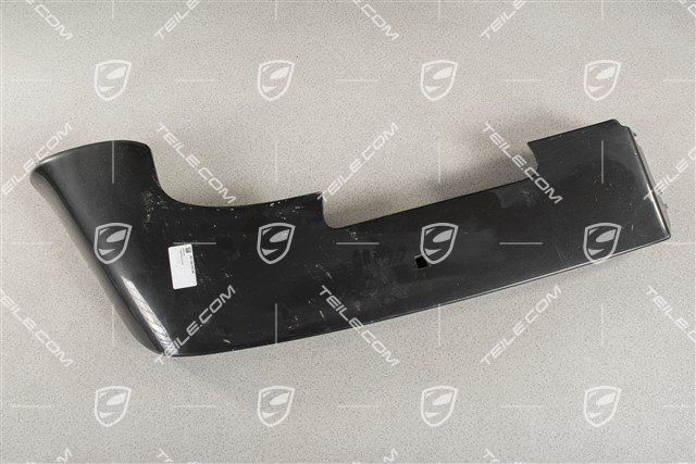 Rear bumper apron, R