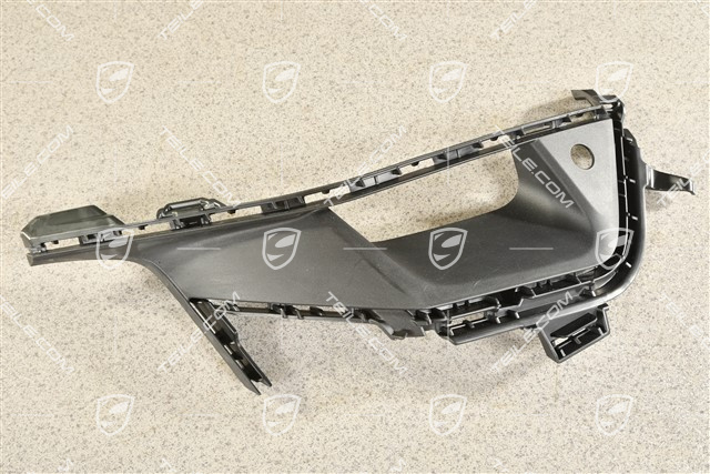 Front bumper side grille, lateral, L