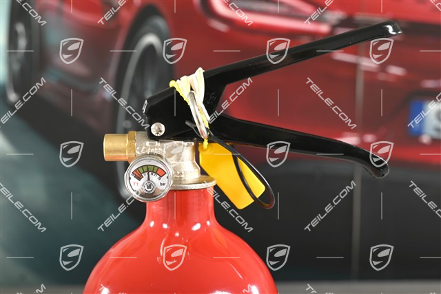 Feuerlöscher mit Halter