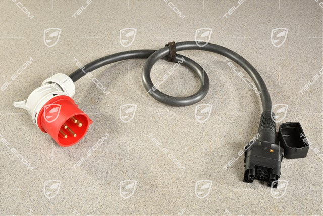Kabel ładowarki wraz z wtyczką, CEE 3P 32A/400V