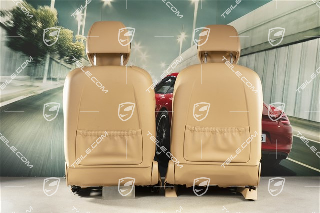 GTS Sportsitze, Leder beige + Alcantara, Satz L+R + Hinten