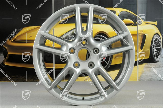 19-inch wheel rim Panamera, 9J x 19 ET64, Brilliant Silver