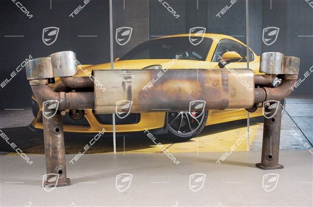 Sport muffler Techart, Turbo