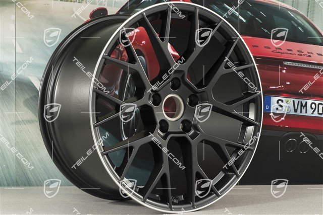 21" Felga RS Spyder, 11,5J x 21 ET67, czarny satynowy półmat