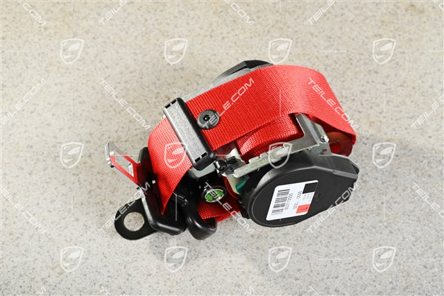 Seat belt, Guards red, L
